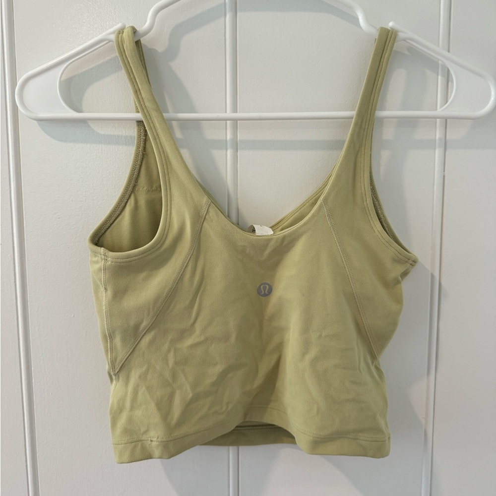 WORN 1X - Lululemon Align Tank Light Lime Green